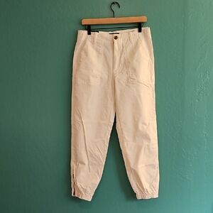 Banana Republic Authentic Chino Jogger - Cream